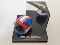 1:12 Diecast Onyx F1 Miniature Helmet Ukyo Katayama Tag Heuer