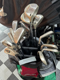 Men's Right Hand Golf Clubs-full set with bag