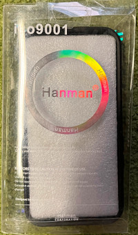 Hanman iPhone 13 case black