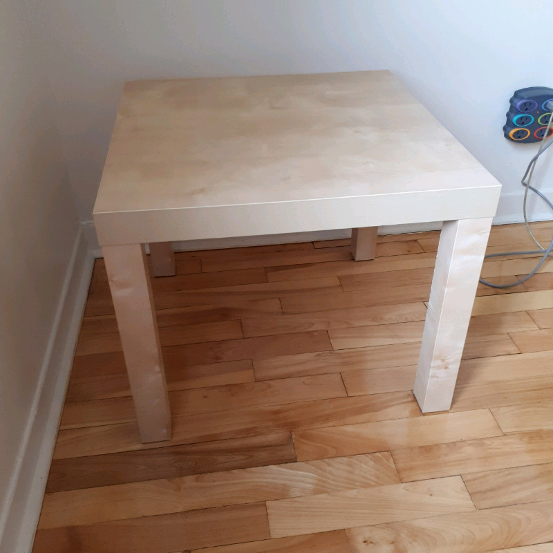 Table de salon d'appoint Lack IKEA couleur bouleau | Tables basses | Ville  de Montréal | Kijiji