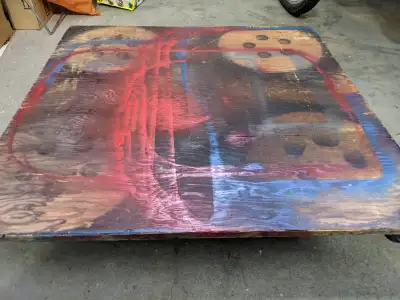 3/4 IN PLYWOOD PLATFORM ON CASTERS, View more