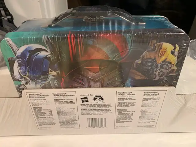Transformers Metal Lunch Box (New, Unopened)63234604462593123