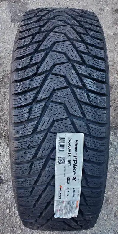 245/60R18 HANKOOK IPIKE W429A WINTER TIRE $165 each plus 13% HST. Out the Door price for SET of 4 ti...
