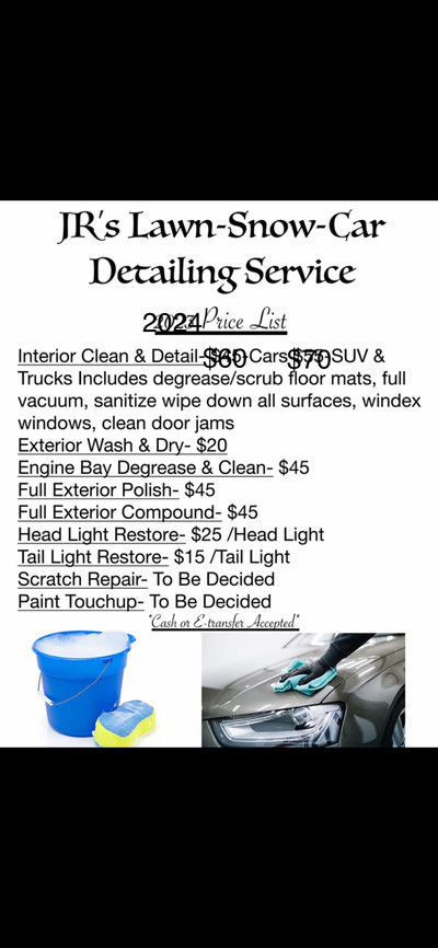 CAR CLEANING & DETAILING