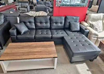 Comfort Haven 4 seater leather sofa for sale , View more