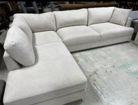 Save Big! New Fabric Sectional 