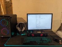 Gaming PC all accessories and desk. 700