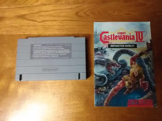 ✝️ Castlevania 4 + MANUAL SNES 62863285744258121