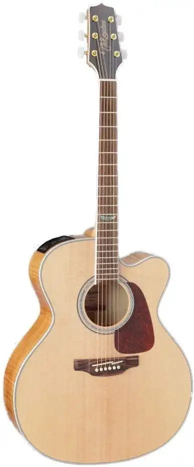 Takamine GJ72CE-NAT Jumbo Cutaway Acoustic-Electric Guitar, Natu, View more