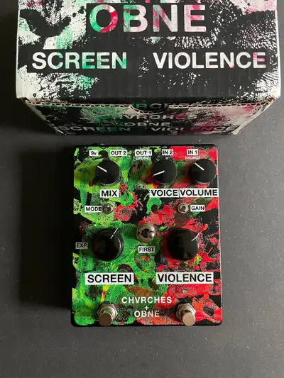 CHVRCHES + OBNE - Screen Violence - Limited Edition w Poster, View more