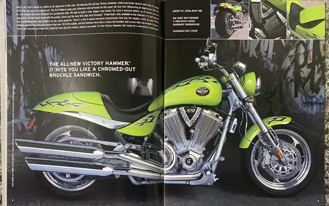 2005 Victory Motorcycles Original 42 Pg Dealer Brochure in Arts & Collectibles in North Bay - Image 5