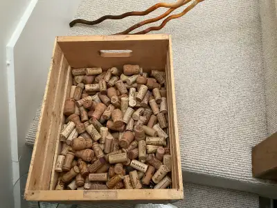 Wine cork box included, View more