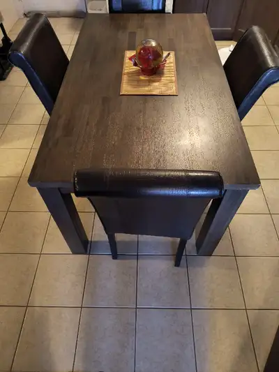 Dinning room Table Set w 3 Chairs, View more
