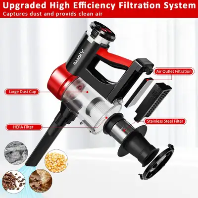 Condition - Used - good Why You’ll Love It: ✅ 18000Pa Strong Suction: Powered by a 150W motor, this...