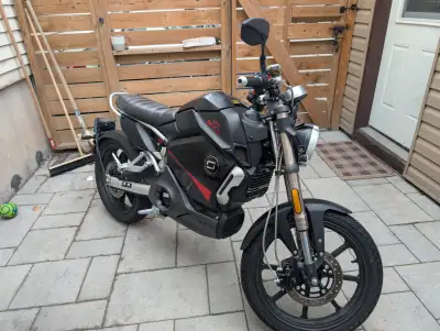 Selling my 2023 Super Soco TC Max motorcycle. This is the Open Motorcycle version meaning there is n...
