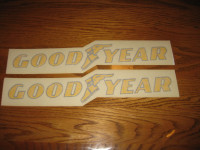 Full Color, Die-Cut... GOOD-YEAR Sicker DECALS, 15 inches long