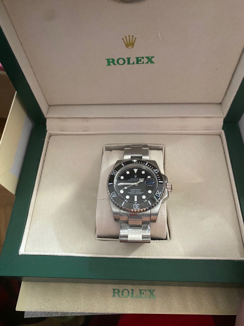 Brand new rolex submariner black bezel watch Jewellery & Watches