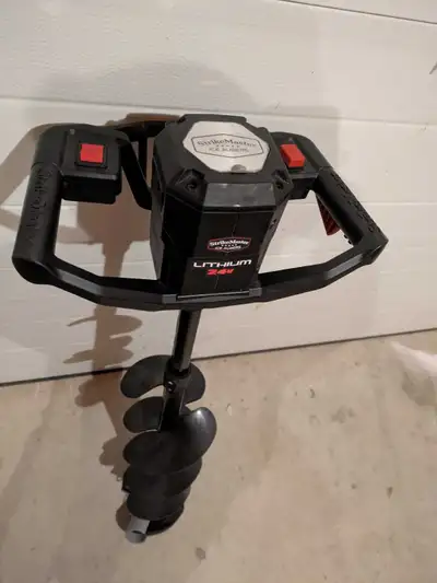 Strikemaster 24 V 8 in Ice Auger , View more
