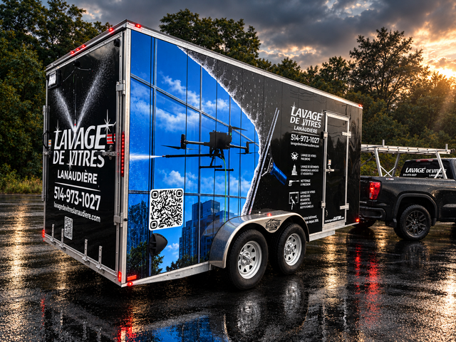 Commercial Lettering and Wrapping for Trucks & Fleets — Sainte-Julienne