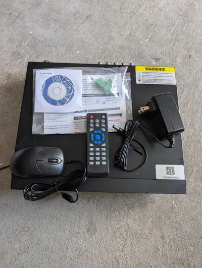DVR plus Security cameras, View more