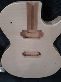 LP style body and neck