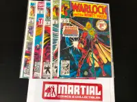 Warlock and the Infinity Watch lot of 5 comics $30 OBO