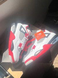 Jordan 4 Retro “Fire Red” Size 13
