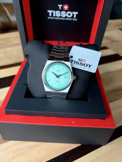 Tissot PRX 35mm Quartz | Mint Green, View more