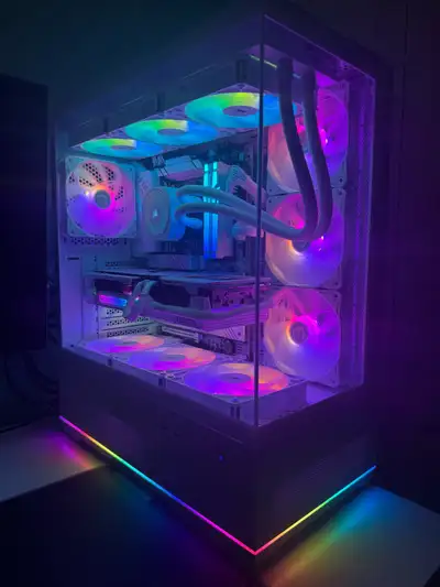 $4400 Build for $3500 – Ultra High-End White Gaming PC (NEW), View more