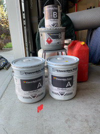 Cloverdale anti slip epoxy paint package 