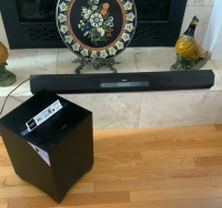 Sony TV sound bar with wireless subwoofer 