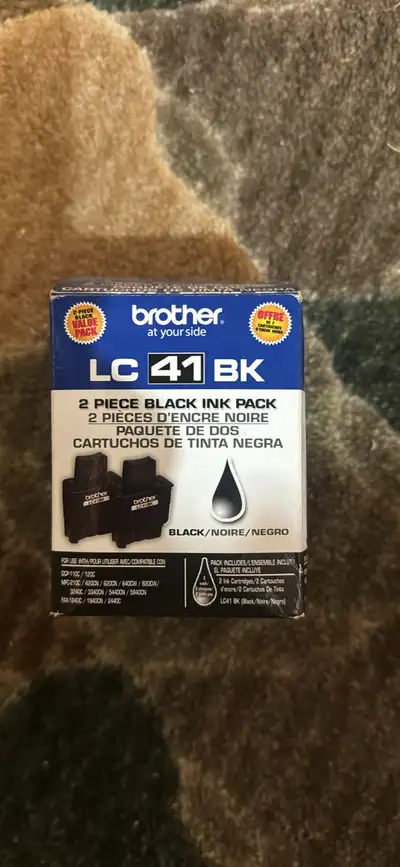 Brother LC 41-BK black ink cartridge, View more