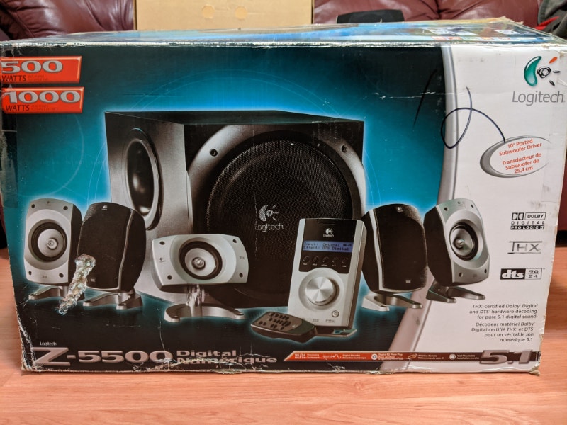 Logitech Z5500 5.1 Surround Speaker System Speakers City of