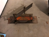 Antique miter saw
