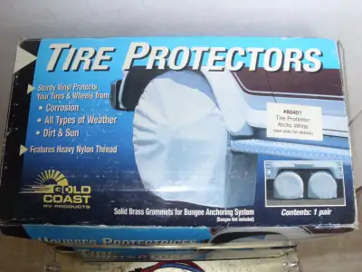 For Sale is a set of 4 large RV tire covers. We used them for 1 winter on our motorhome which we hav...