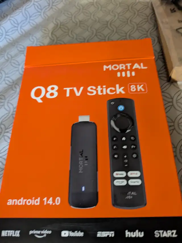 Q8 Mortal TV Stick  Android 14.0 Allwinner H313 in TVs in Belleville - Image 3