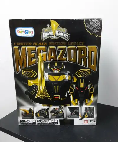 power rangers black and gold legacy megazord, View more