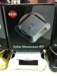 SOLAR Powered Display Showcase Gold Color  $10.00 per set CASH