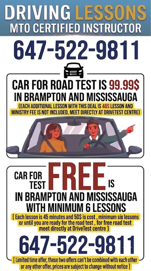 MTO Certified Driving Lessons533003730965637121