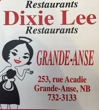 Cuisiniere resto Dixie Lee