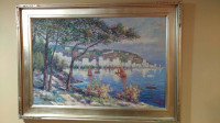 Jean Batiste- French Antique Impressionist Painting