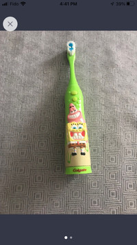 Colgate Sponge Bob electric toothbrush - Brosse à dents electriq