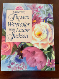 Louise Jackson book - Flowers in Watercolor
