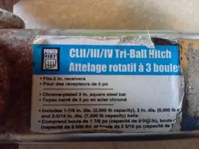 This handy mount features a rotating design with 1-7/8, 2 and 2-5/16 in. trailer balls with capaciti...