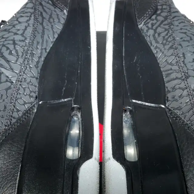 2011 Air Jordan 3 Retro Black FLIP Elephant Print Size 11 in Men's Shoes in City of Toronto - Image 10