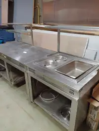 7'5" Electric Hot Food Prep Table