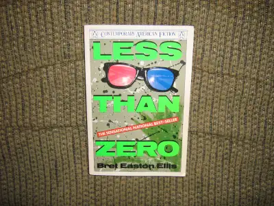 LESS THAN ZERO BY BRET EASTON ELLIS PAPERBACK BOOK, View more