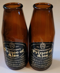 Vintage Theakston's Prince of Ales, Royal Wedding  Amber  Bottle