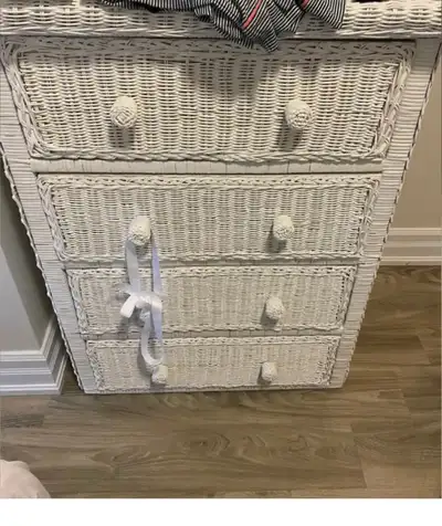 Wicker dresser, View more