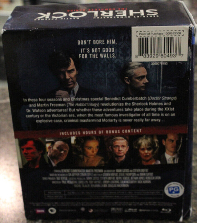 Sherlock: The Complete Series (blu ray) in CDs, DVDs & Blu-ray in Peterborough - Image 3